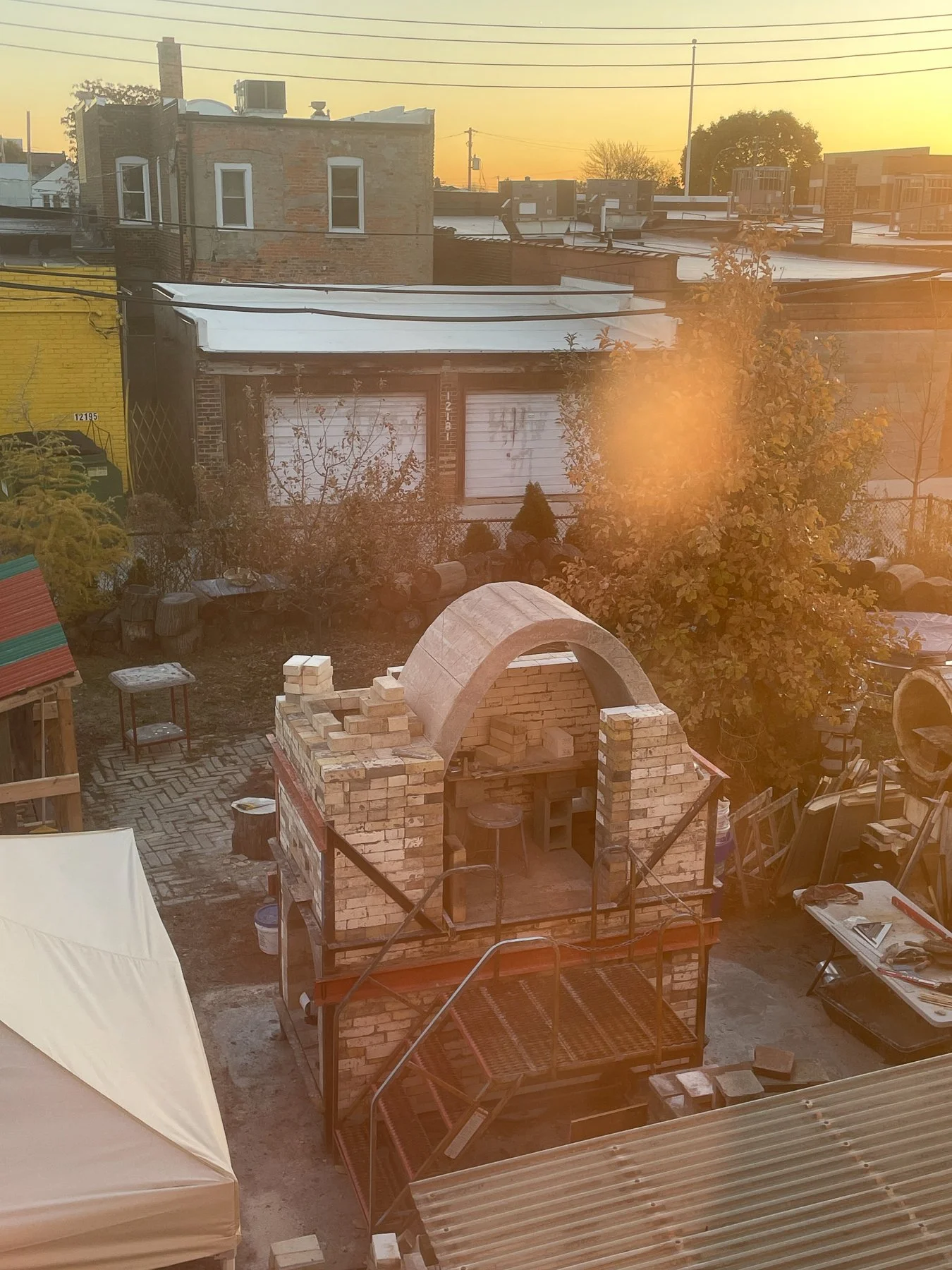 Hamtramckiln Build - Upper Walls Chimney and Roof-06.jpg