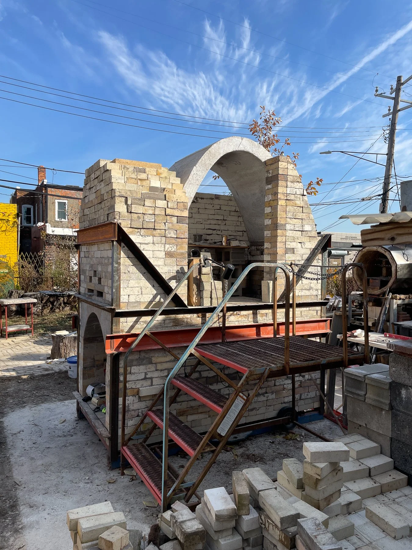 Hamtramckiln Build - Upper Walls Chimney and Roof-09.jpg