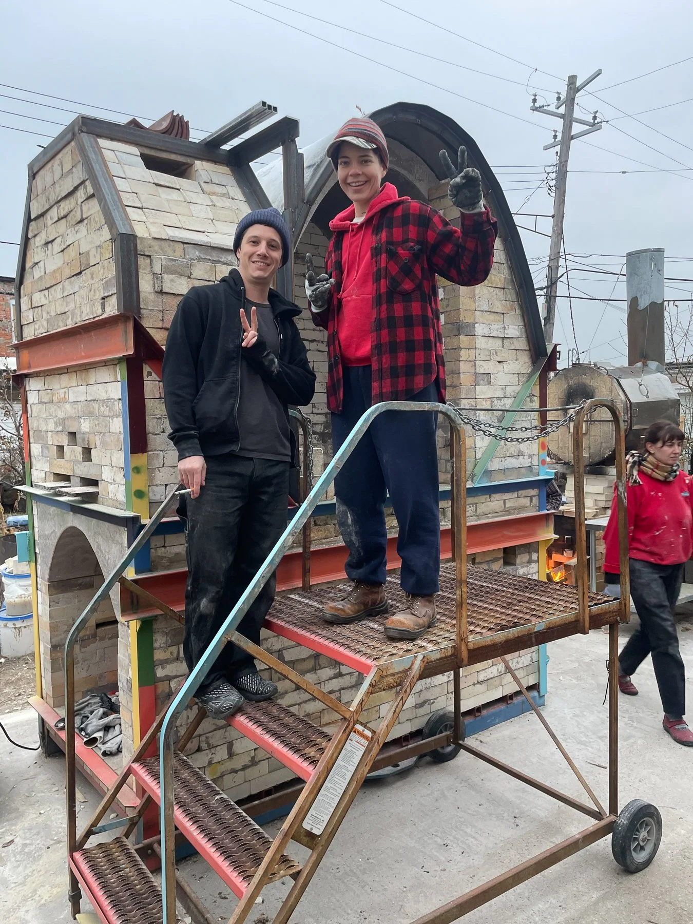 Hamtramckiln Build - Upper Walls Chimney and Roof-22.jpg