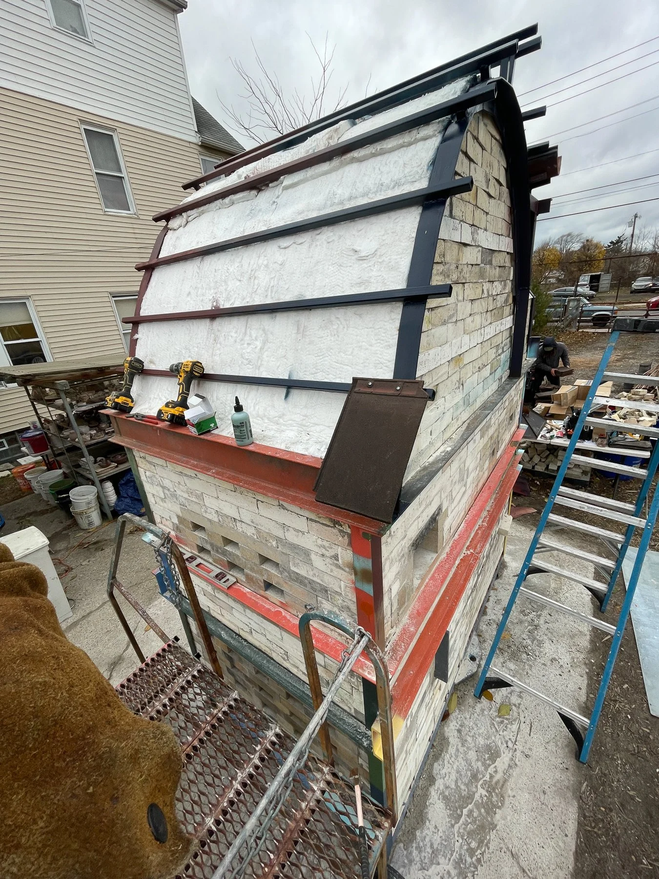 Hamtramckiln Build - Upper Walls Chimney and Roof-26.jpg