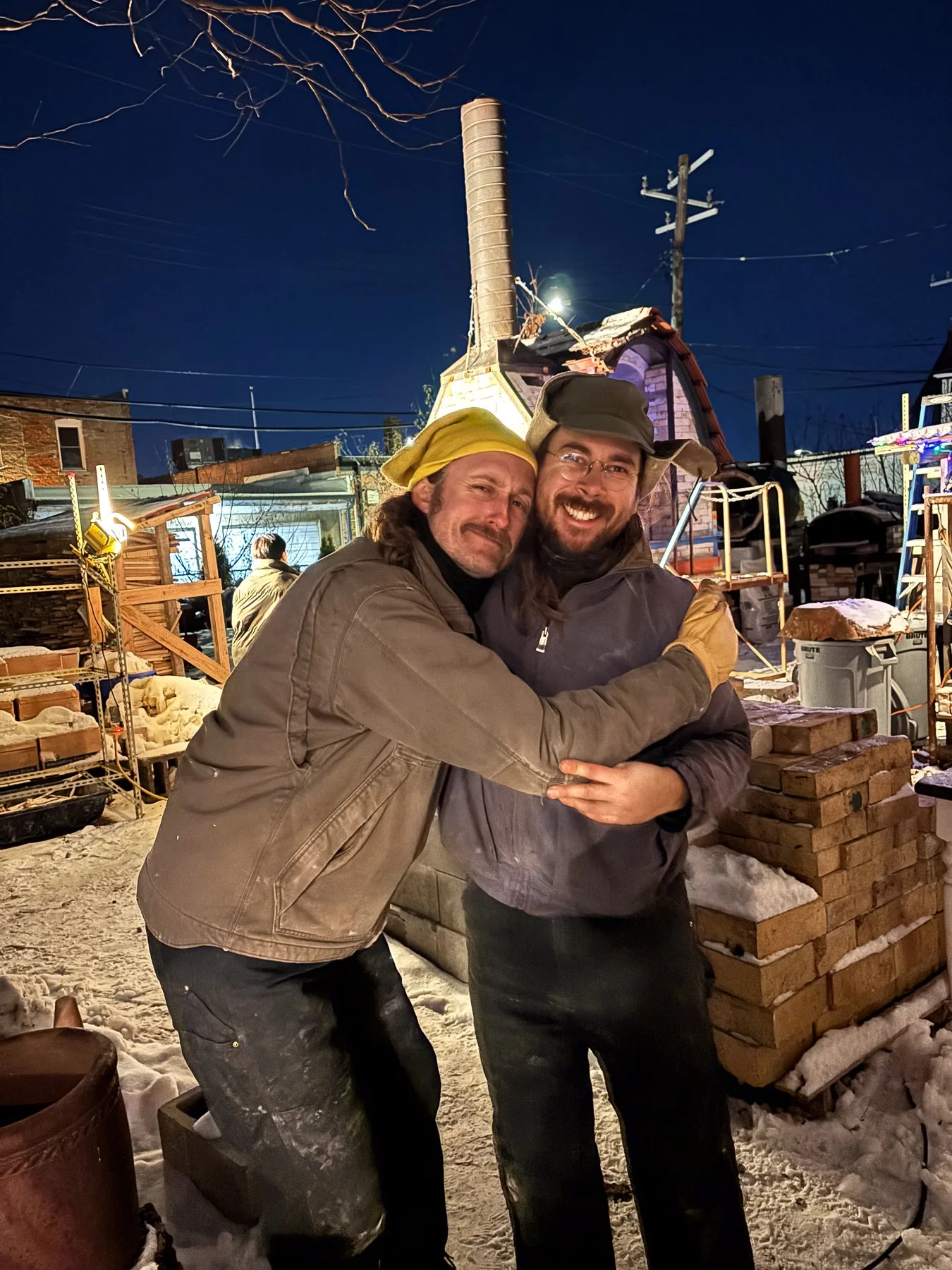 Hamtramckiln Build - Upper Walls Chimney and Roof-36.jpg