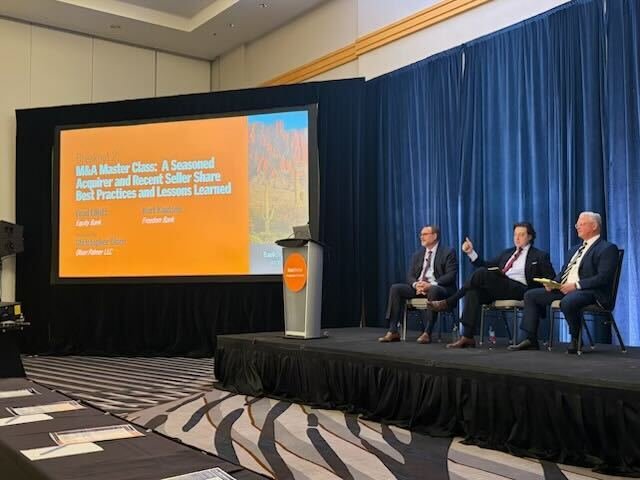 Olsen Palmer Moderated M&amp;A Master Class at Bank Director's Acquire or Be Conference