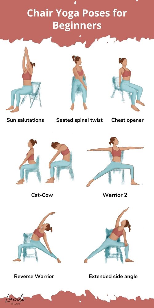 4 Rejuvenating Yoga Moves You Can Do in a Chair