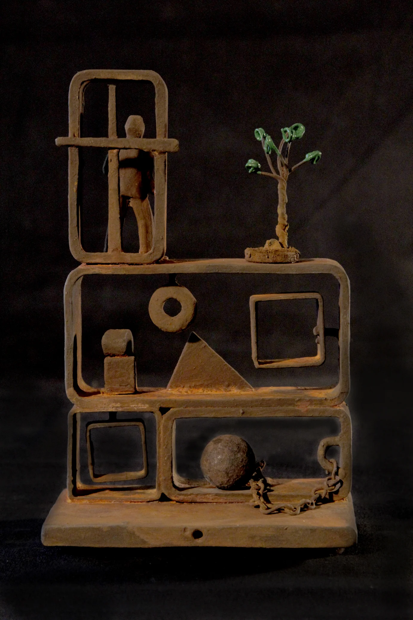 Walk Away - 10" x 6" x 3"