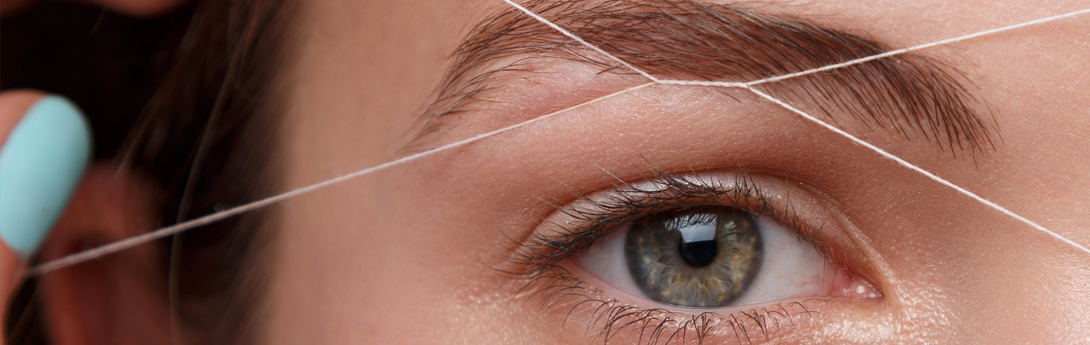   Eyebrow Threading and More   SIMPLE, FAST &amp; ALL-NATURAL   View our services  