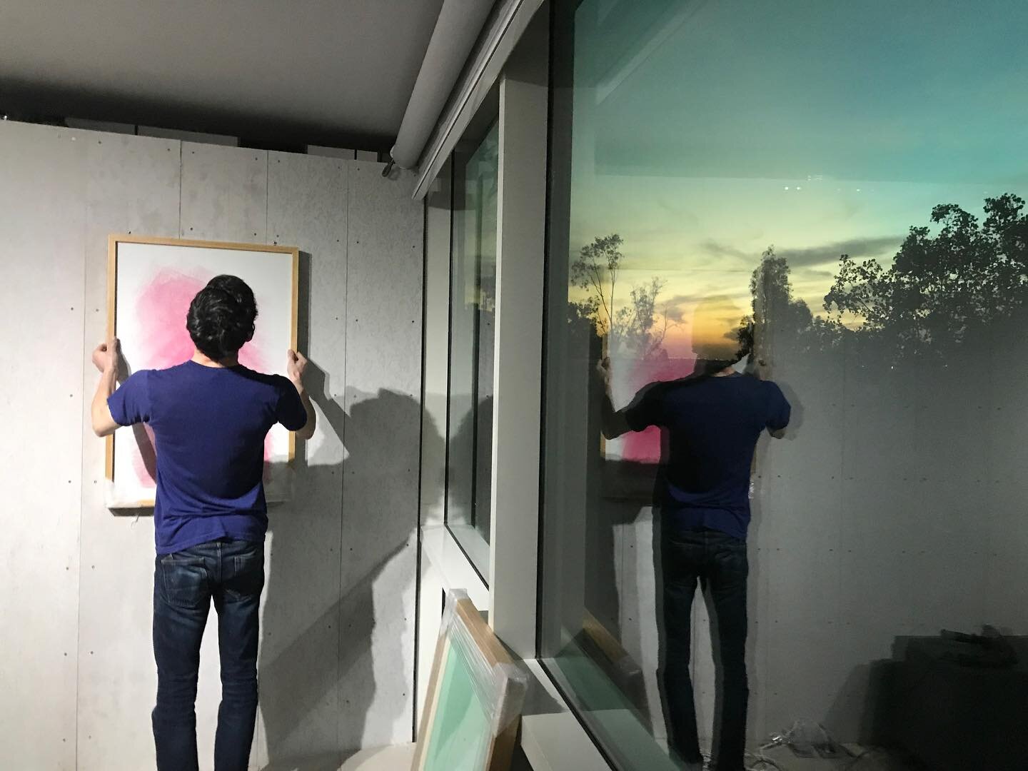 throwback to 2018, installation of Progress my first solo exhibition