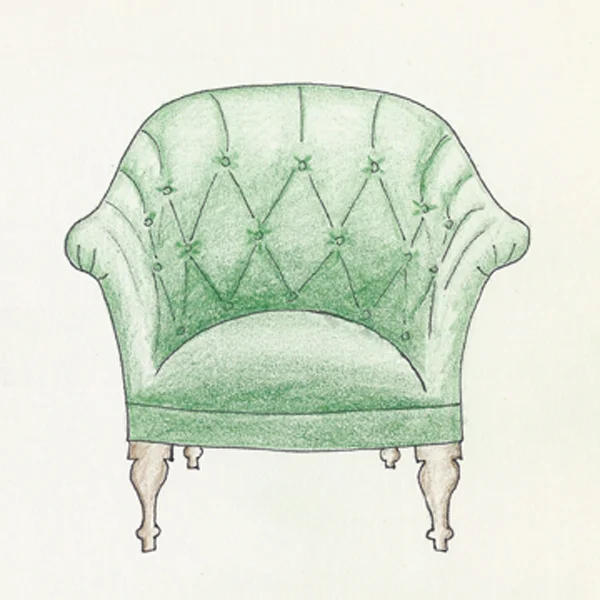 Winter Pinterest Challenge: Chair Sketch Art
