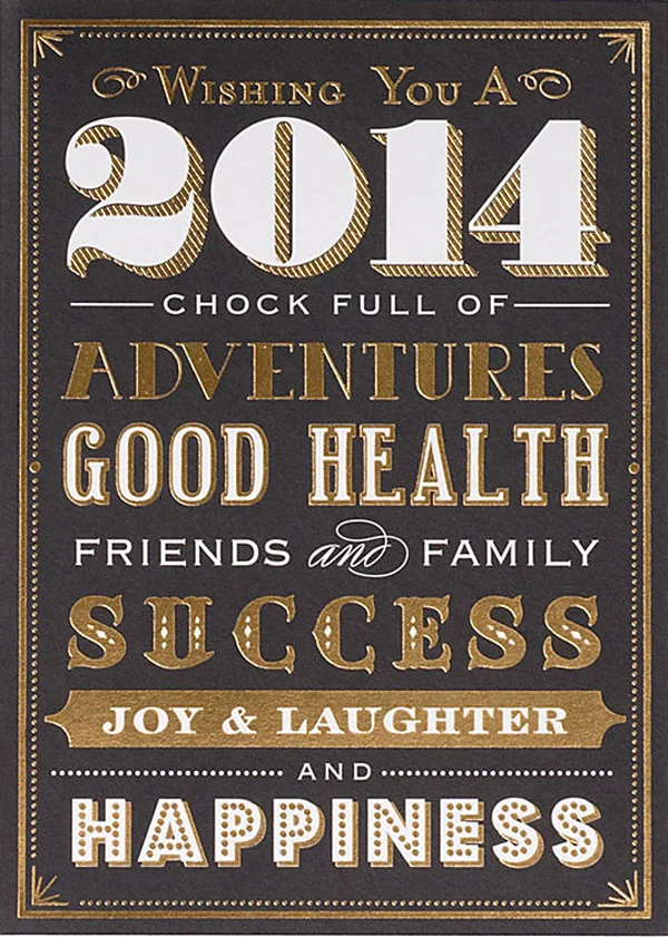 Bring it on 2014!