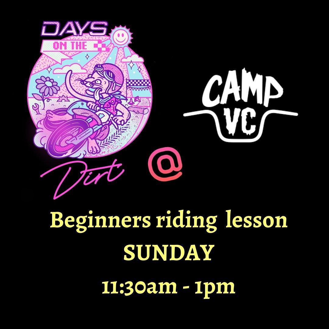 Camp VC Beginners Riding Lesson: Sunday 11:30am - 1pm