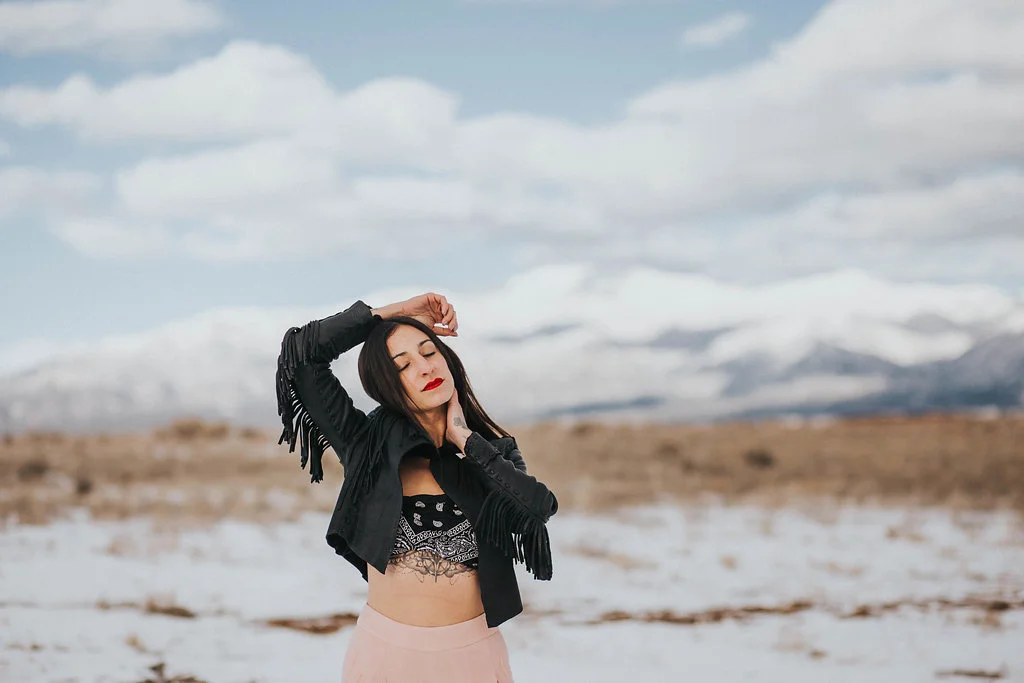 Taos - In the same spot, just a season later.
