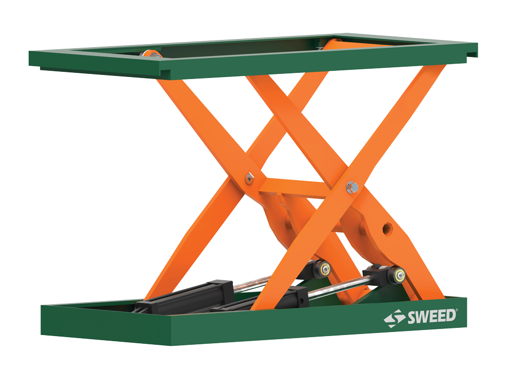 New scissor hoist