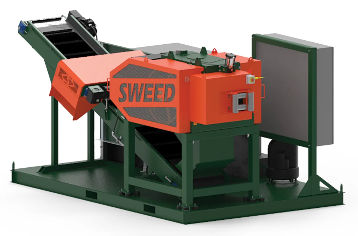 5703 XHD ACSR Skid mounted option shown