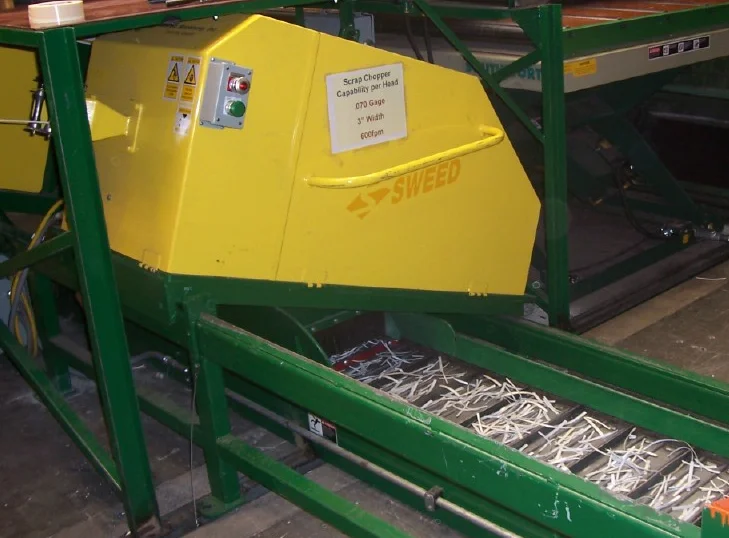 Sweed Slitter Line Scrap Chopper installed at Precoat Metals