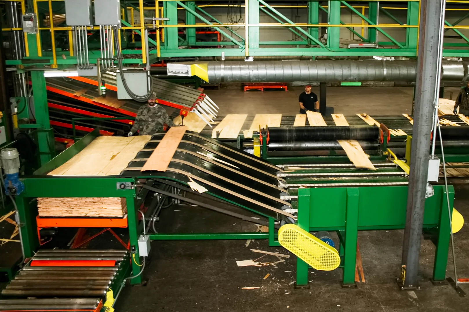 Sweed Strip Stacker at Nordic Veneer in Roseburg, OR.