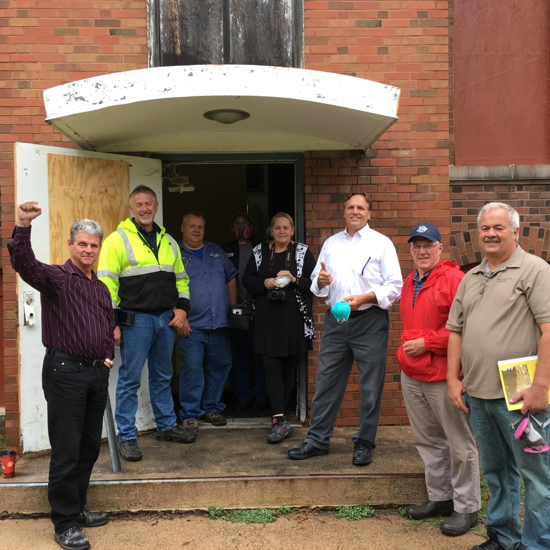 The city signed the lease with the Sauk Centre group and the work began on October 3, 2017.