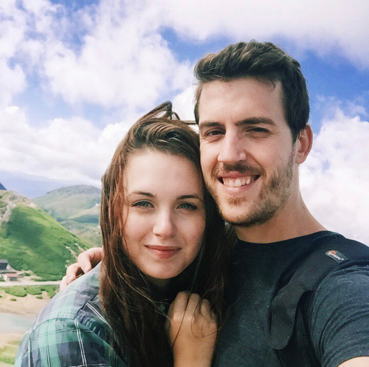 Laura and Luke in the Japanese Alps, 2016