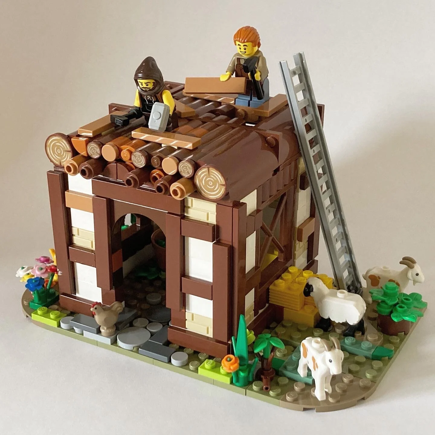 MOC: Blacksmith 21325 Barn — arid-charm