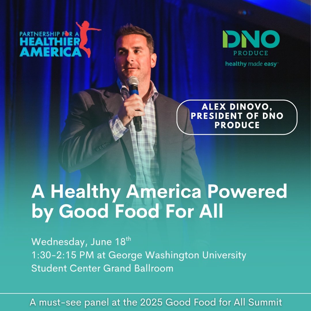 At the heart of our work at DNO Produce is the belief that we can positively shape the nutrition landscape for future generations by advocating for health equity and produce access. But we know that change can't be made alone.

That is why Alex DiNov