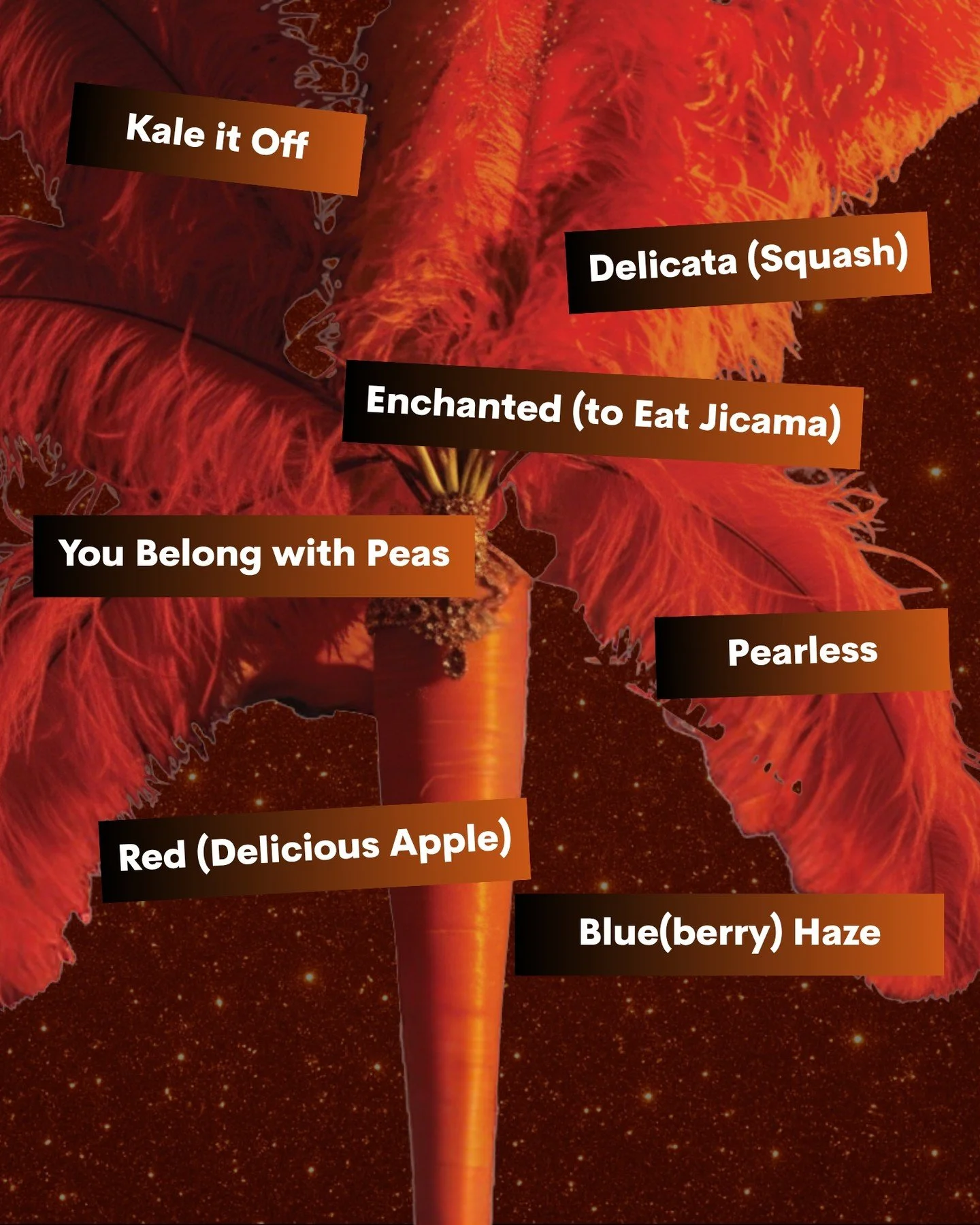 Huge announcement! Our brand-new album, Life of a Cut Carrot, will be dropping swiftly!

Today, we're dropping the track list. Let us know which one you're listening to first.
#TheLifeofaProduceMarketer #ThatsTheProduceBizz4You