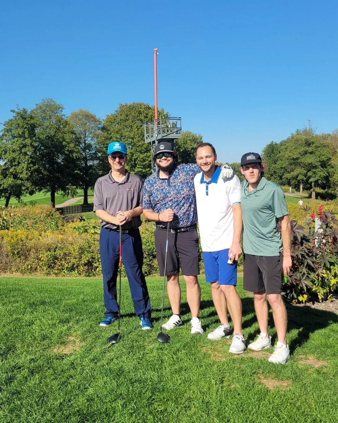 ⛳️ Some of our office crew hit the greens last week for a little friendly competition (and some laughs). Turns out, teamwork extends beyond the office and sometimes right into the sand traps. 🏌️&zwj;♂️🌞 #TeamDNO #OfficeOuting #ForeFun #WorkHardPlay