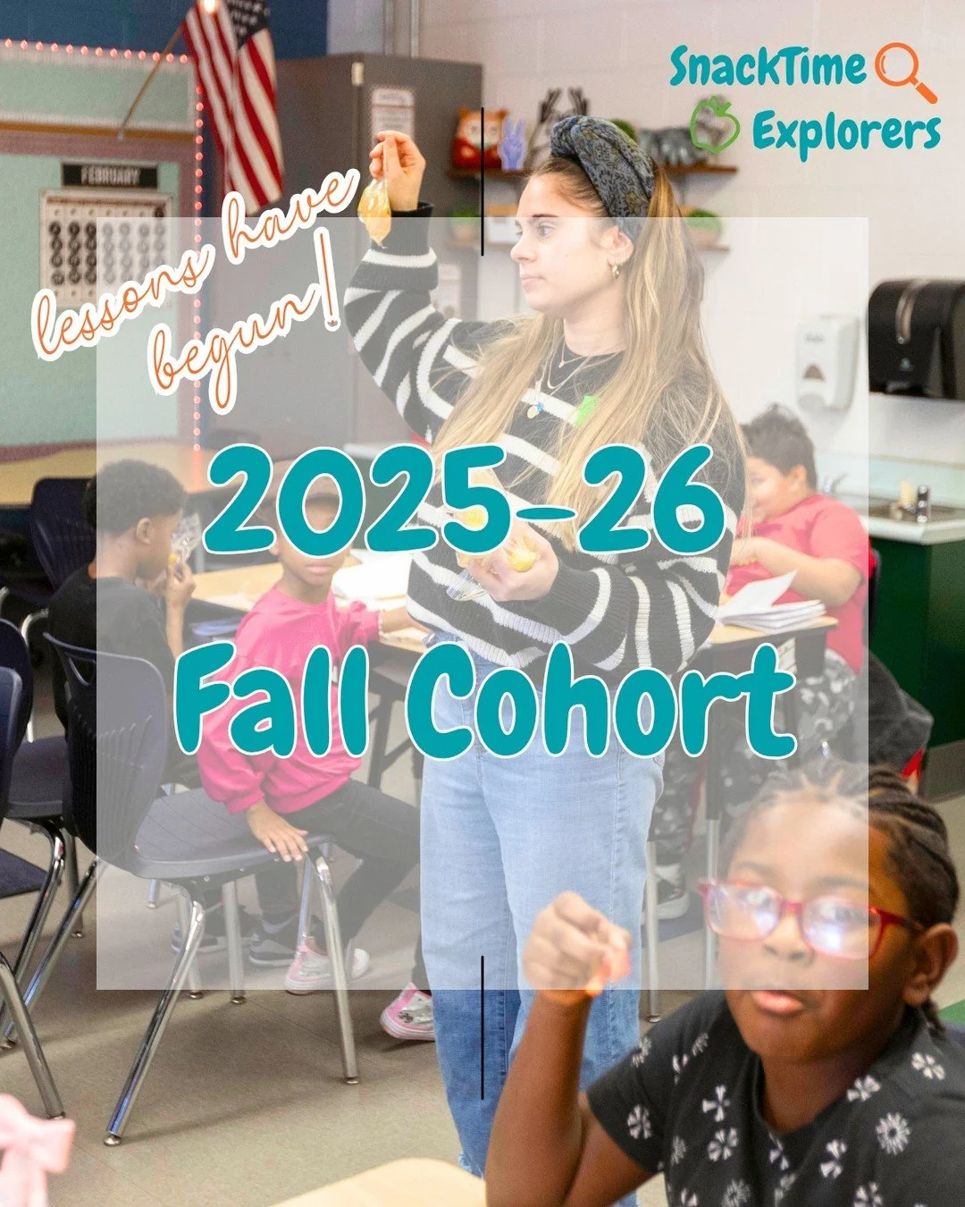 📣 The time has come again! Our SnackTime Explorers program, which was created with the amazing nonprofit @pilotlightchefs, is officially underway! 🎒🍎

This cohort&rsquo;s teachers can expect easy produce deliveries, free resources, low-lift lesson