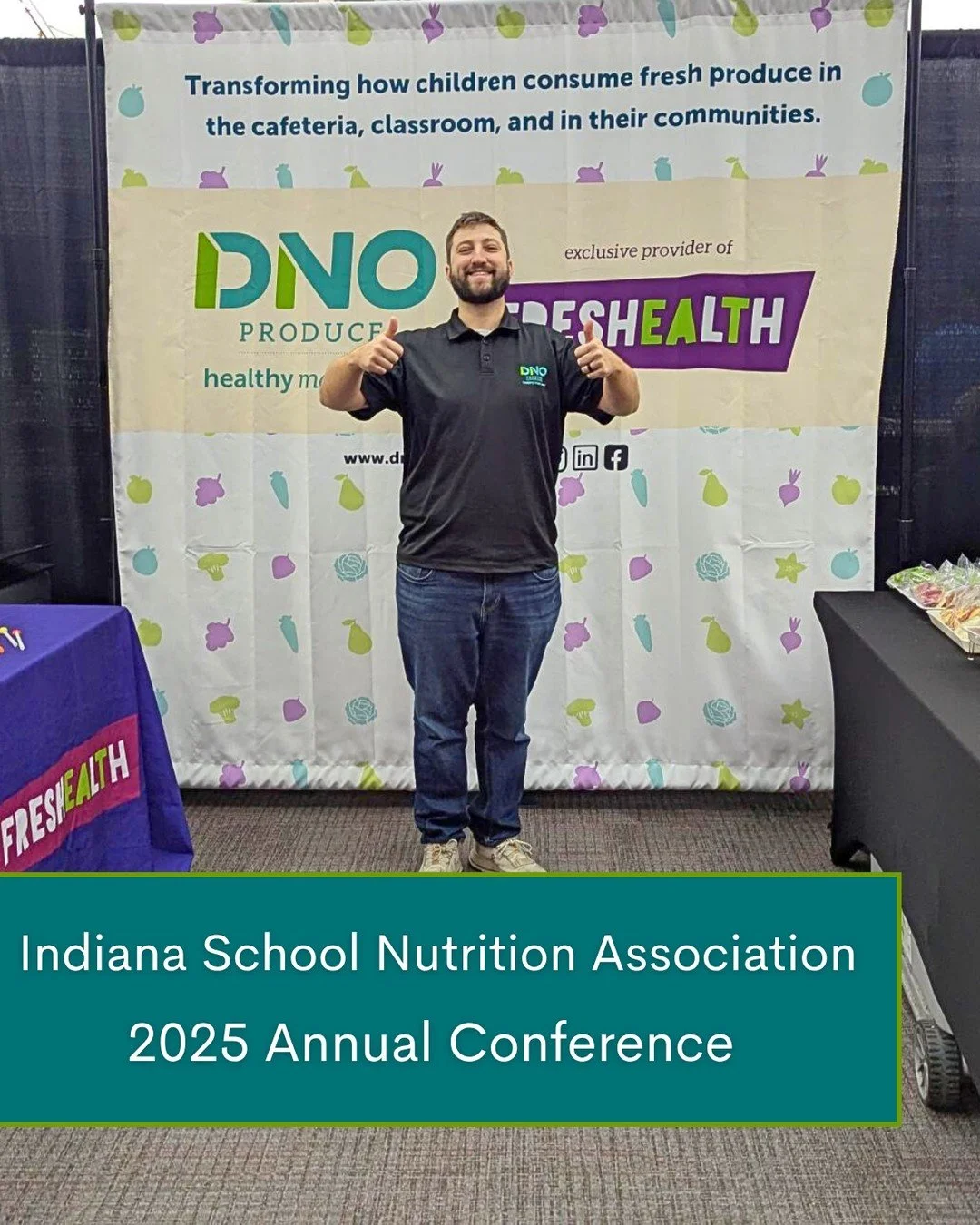 Kevin, our Education Sales Manager, and Hannah, our Customer Success Specialist, had a wonderful time connecting with school nutrition professionals at the School Nutrition Association of Indiana&rsquo;s Annual Conference in Indianapolis!

Our team l