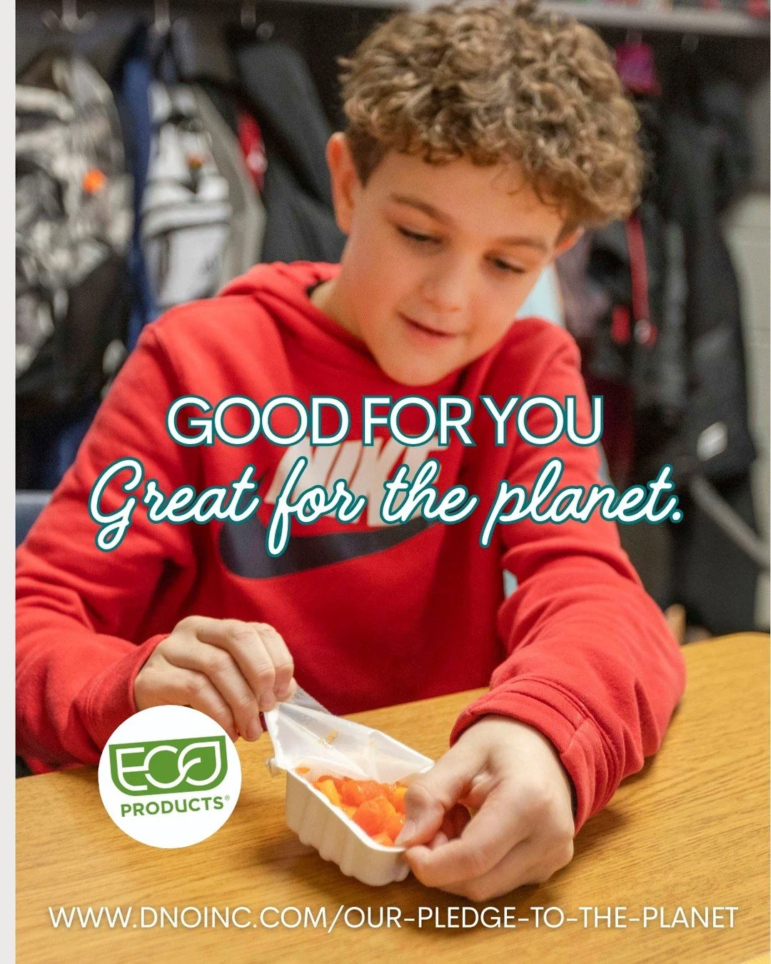 Fresh produce, now in planet-friendlier packaging. 🌎💚

Eco-Products, a company driven by a mission to make more environmentally friendly, has worked closely with our team in 2025 to produce a compostable cup for our 2 oz fruit cups!

These cups kee