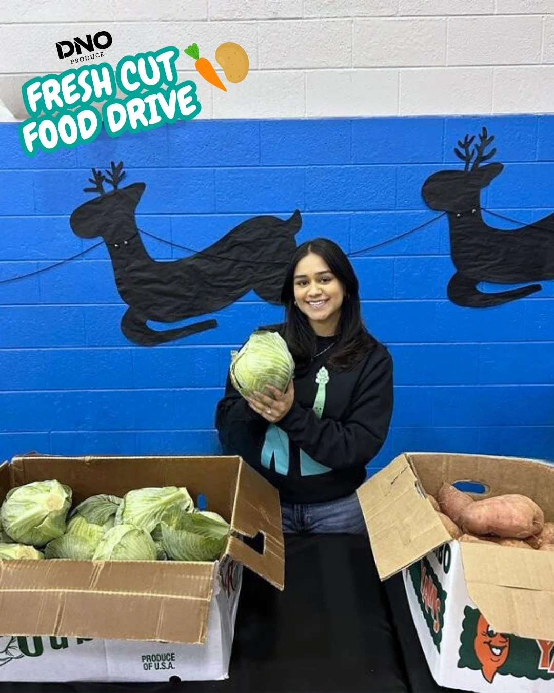 We were so proud to be part of the Columbus Parks &amp; Rec Winter Festival! ❄️ With the help of WCBE 90.5, we donated over 150 pounds of fresh produce - helping families take home healthy food alongside holiday meals, crafts, and toys for kids. 

Do