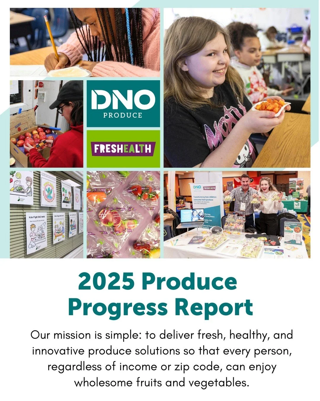 Our 2025 Produce Progress Report is here! 👏 Take a look at how DNO Produce has grown this past year, including new product offerings, expanded educational resources, and impactful community partnerships. Whether you're interested in innovation, educ