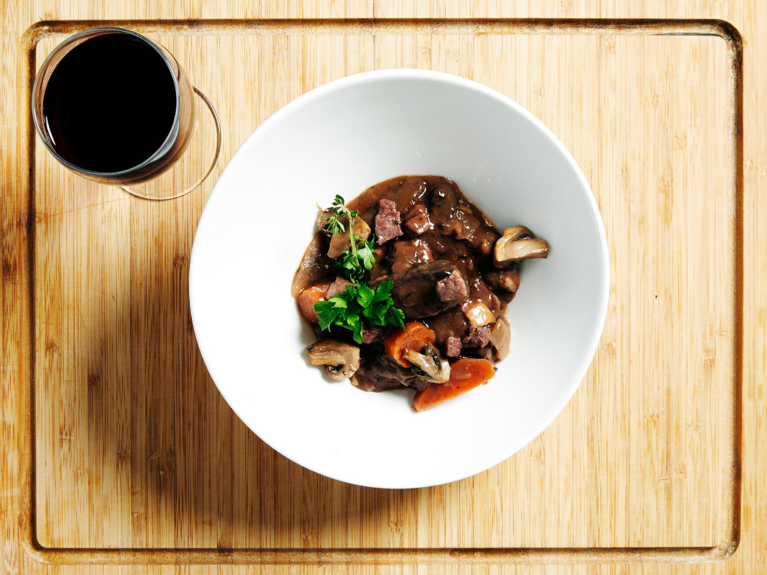 BEEF BOURGUIGNON - £5.80