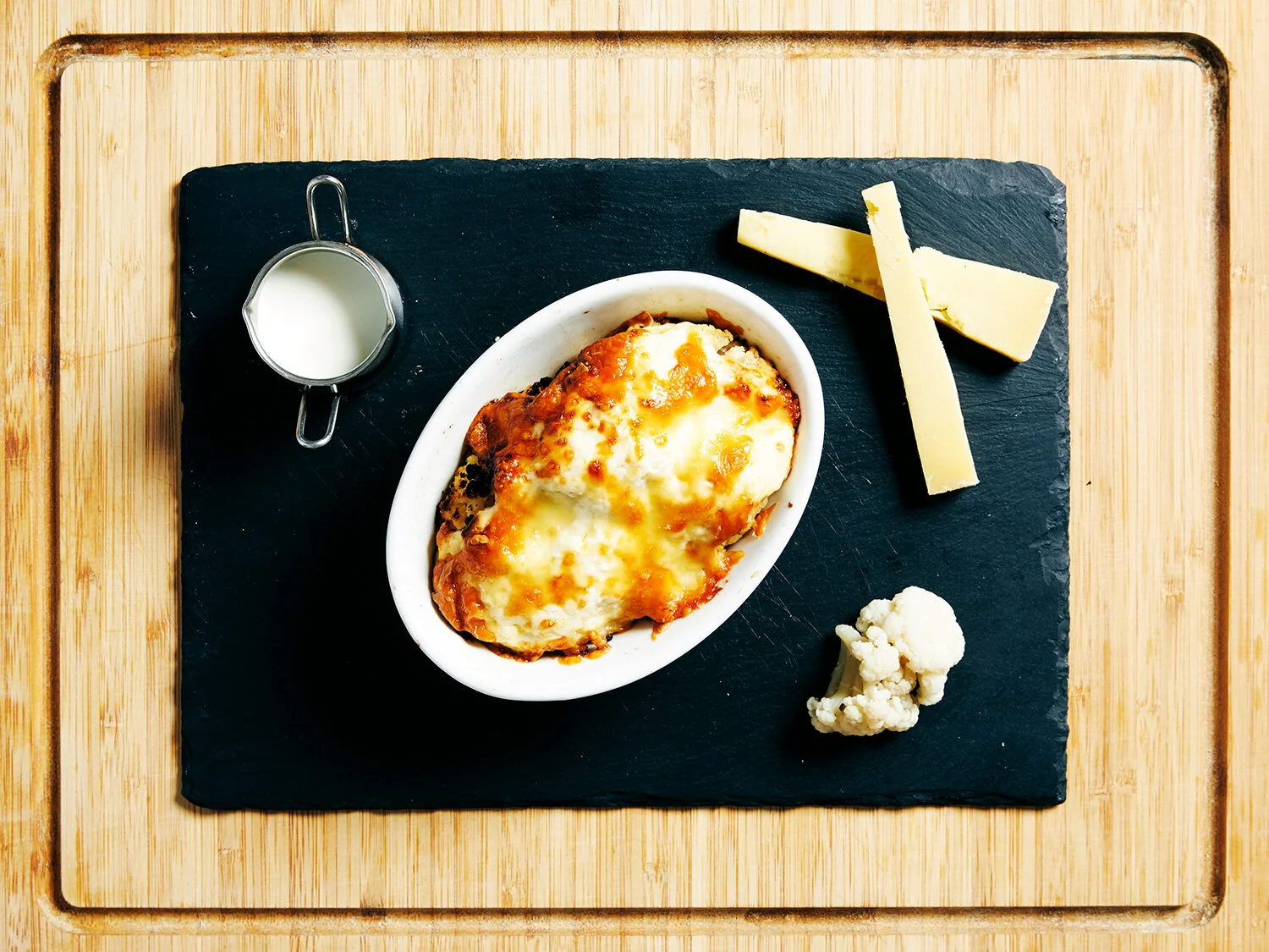 CAULIFLOWER CHEESE - £3.80