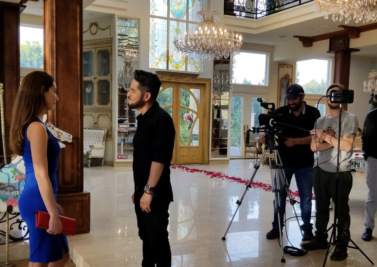 DE TRAS DE CAMARAS VIDEO MUSICAL “DOLOR”