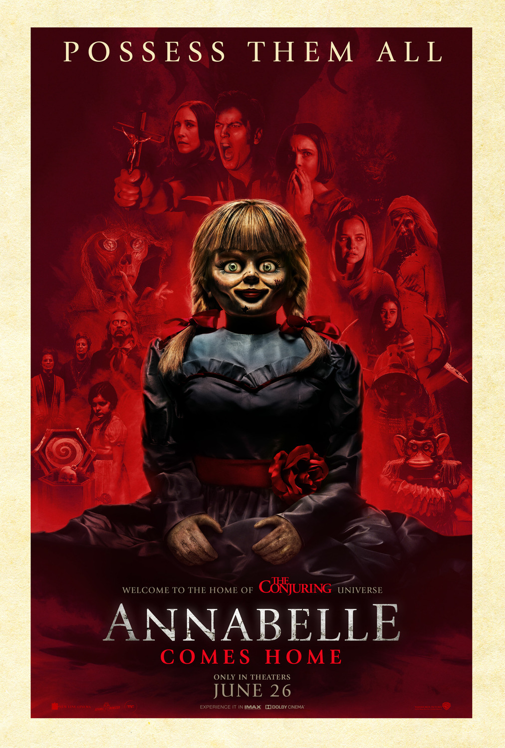Annabelle Comes Home movie promo poster