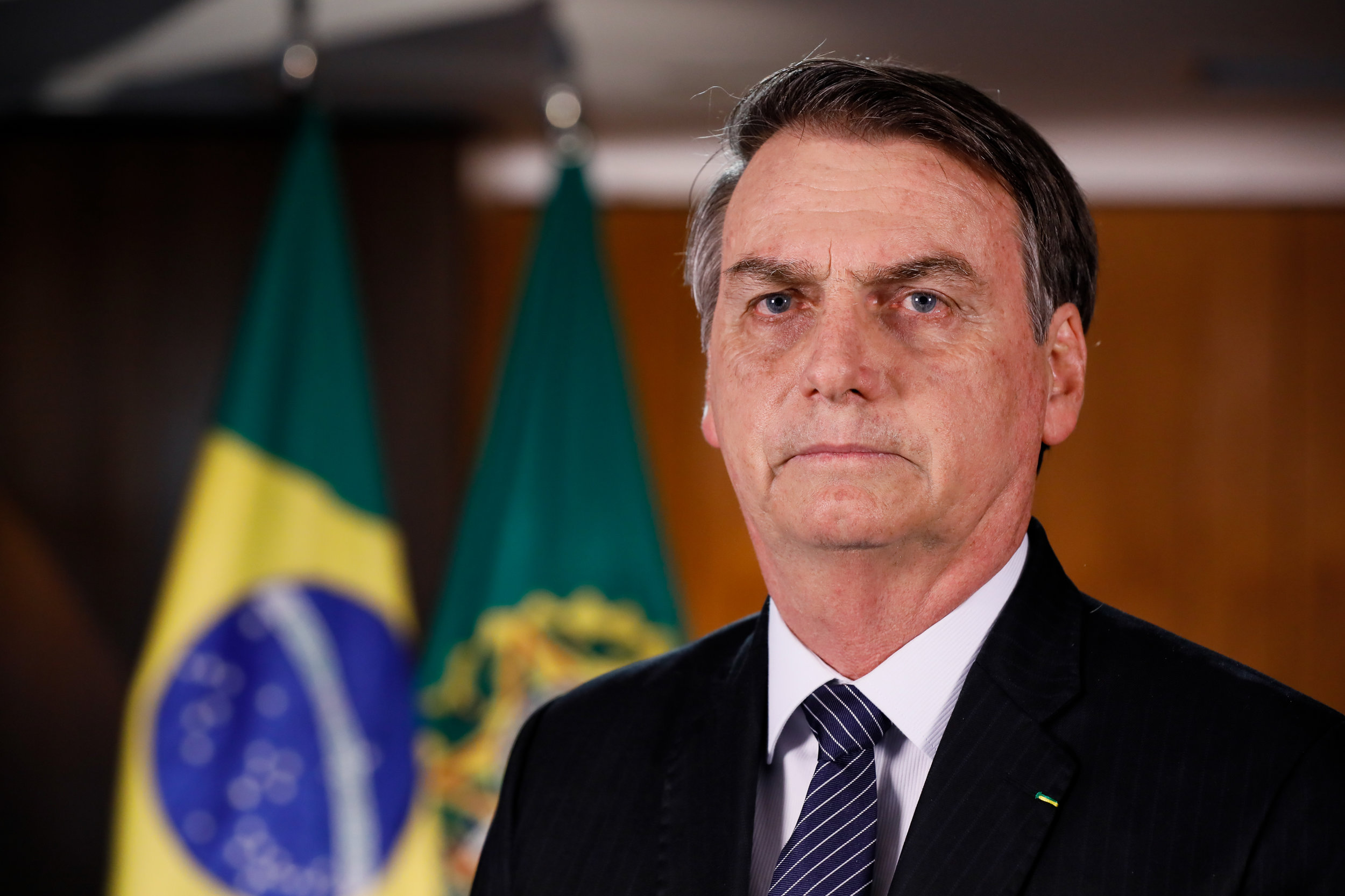 Jair Bolsonaro, Brazil’s President; Photo courtesy of the Wikimedia Commons