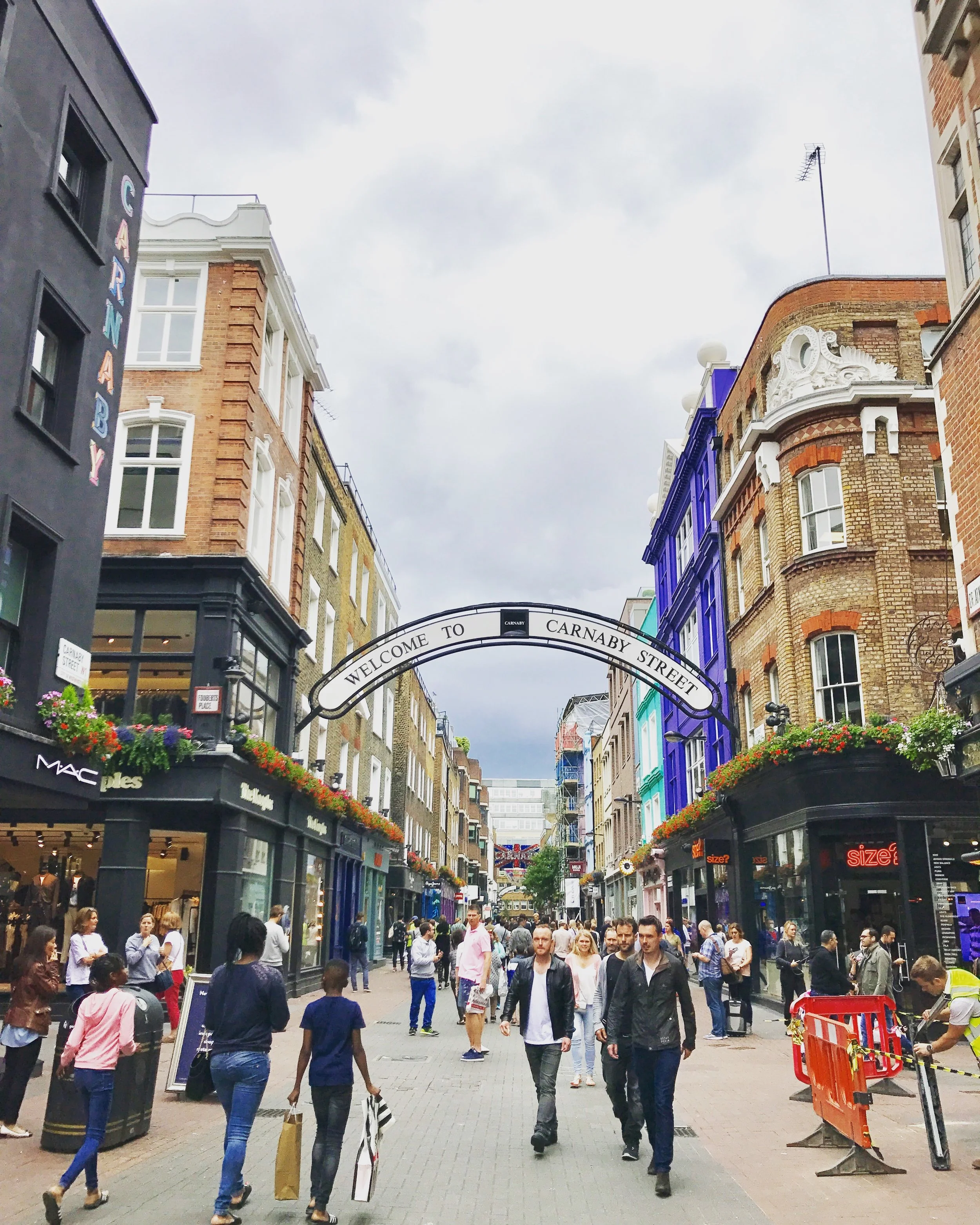 5 Eats on Carnaby Street