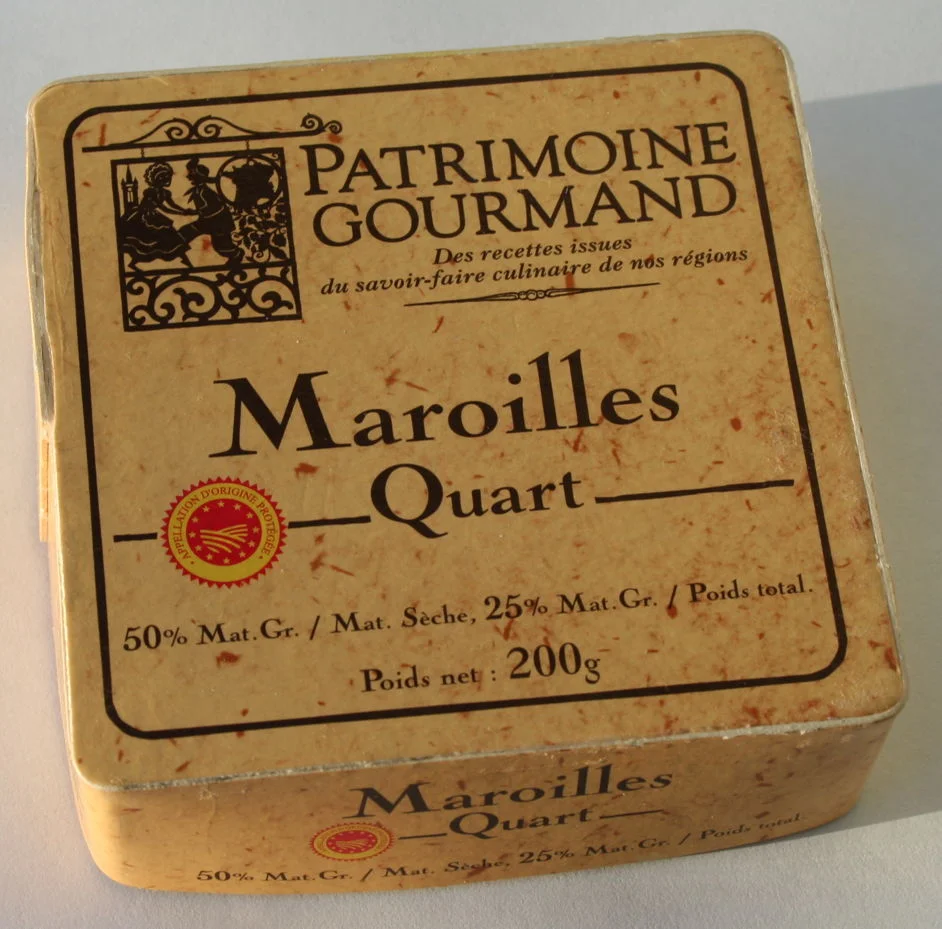 Maroilles-cheese in France.jpg