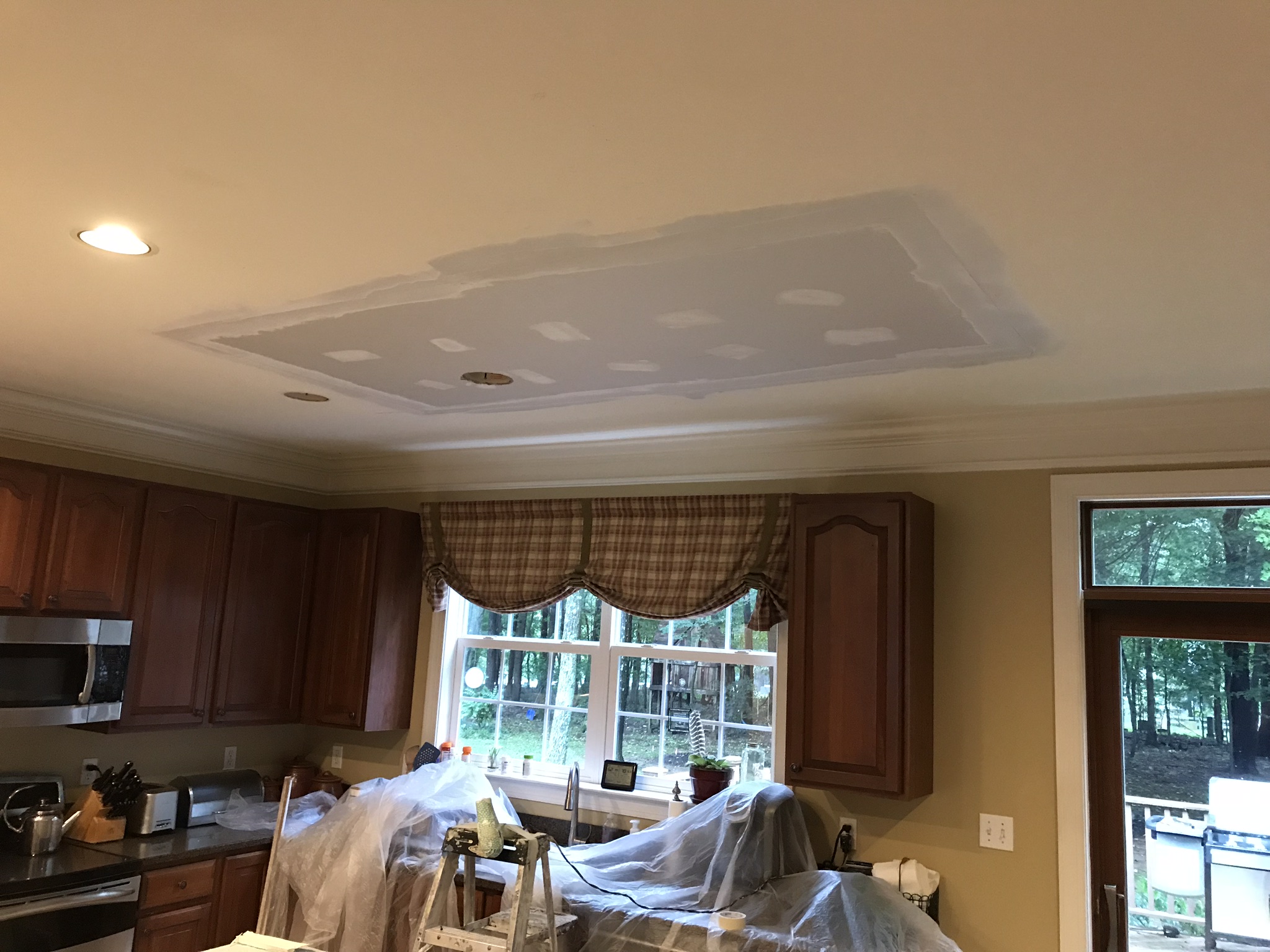 Water Damage Drywall Installed