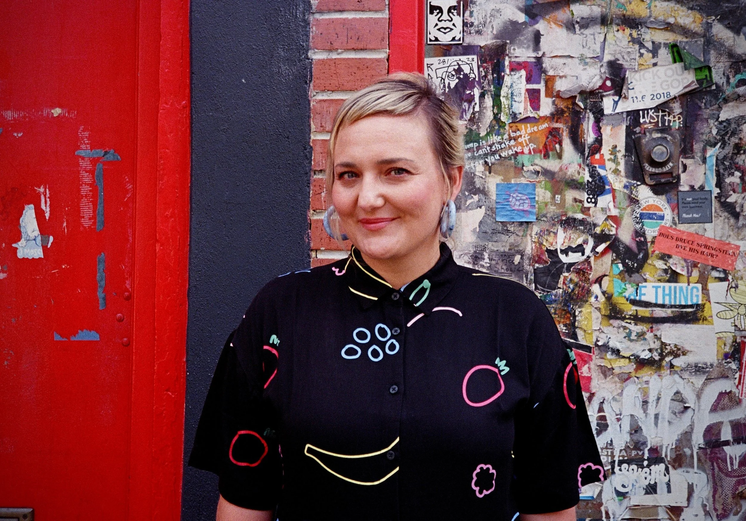 Natalia in the East Village, NYC