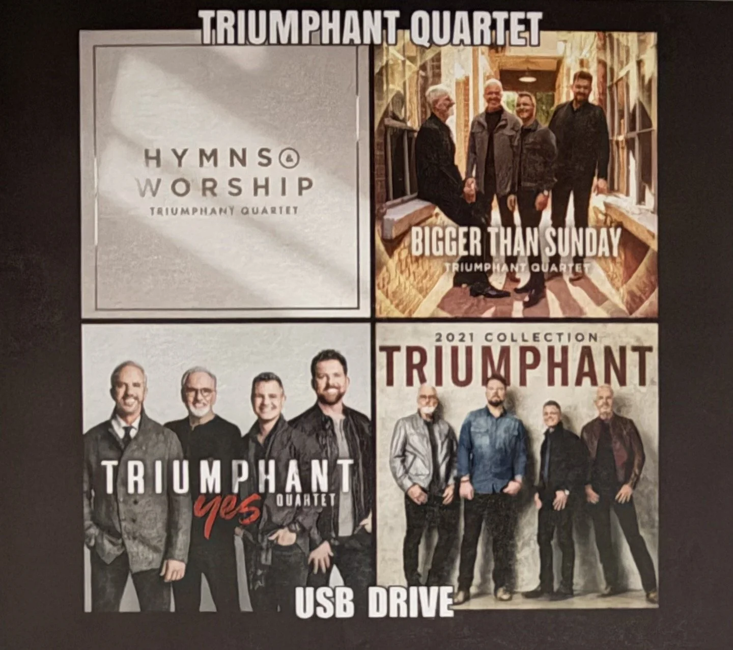 USB with 4 projects!