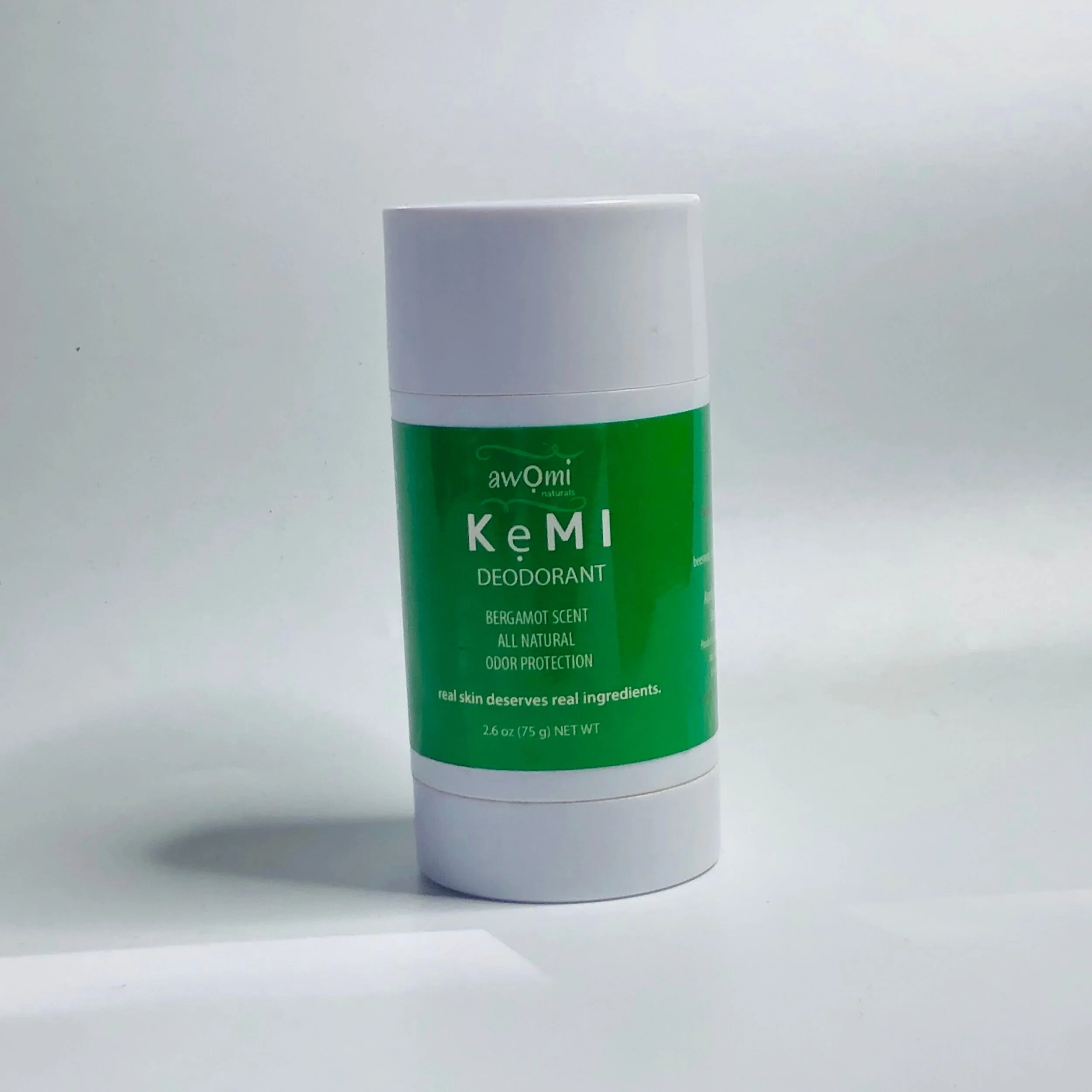 Kemi Deodorant Bergamot Organic Vegan Skin Care Products