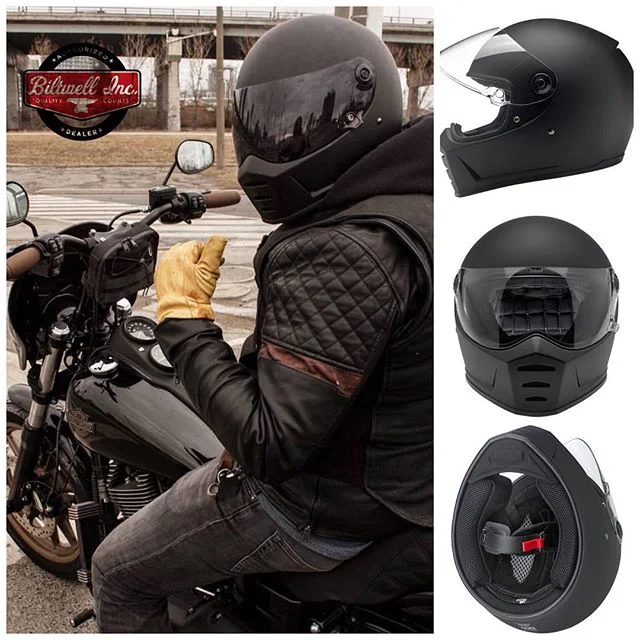 Biltwell [][] Lane Splitter [][] Flat Black 
Env&iacute;os 📦a toda la Rep&uacute;blica...