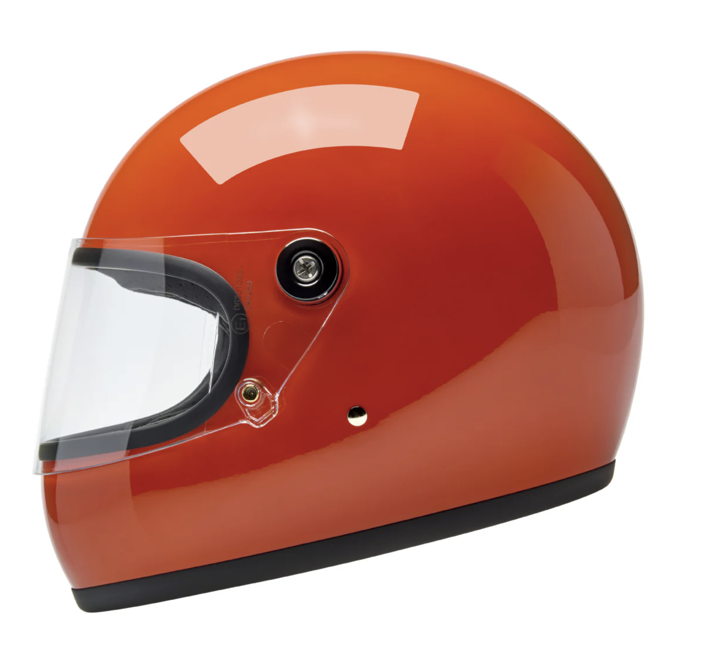 GRINGO S HELMET - GLOSS HAZARD ORANGE