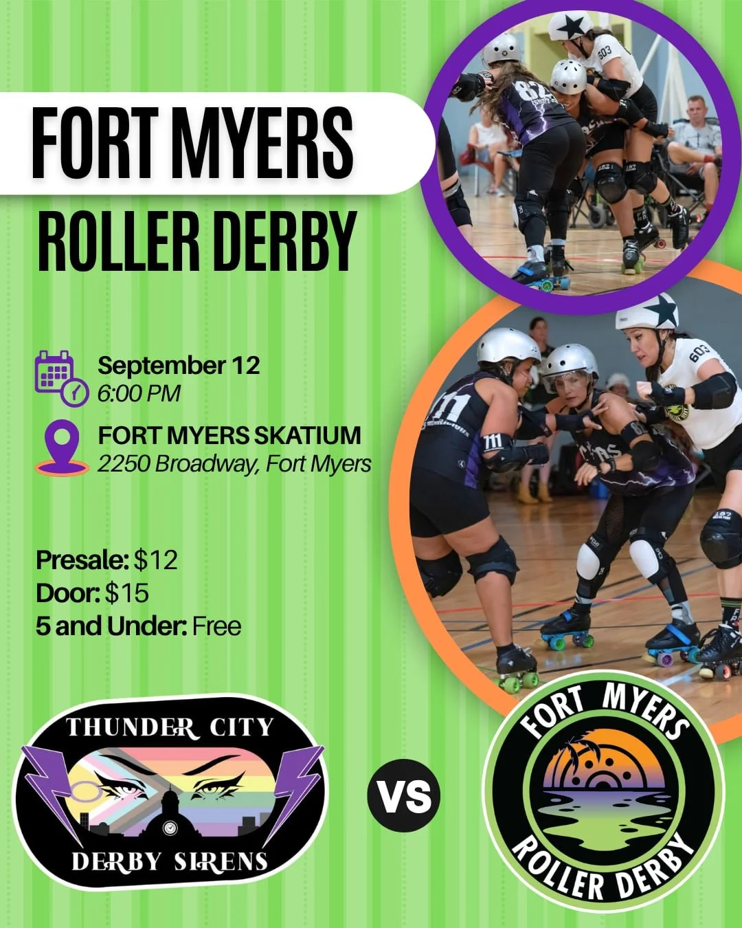 Sept 12 | Fort Myers vs Thunder City