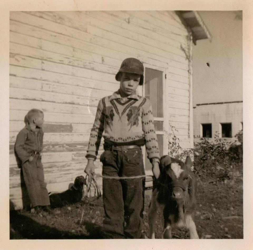 Butch and his brother (1957)