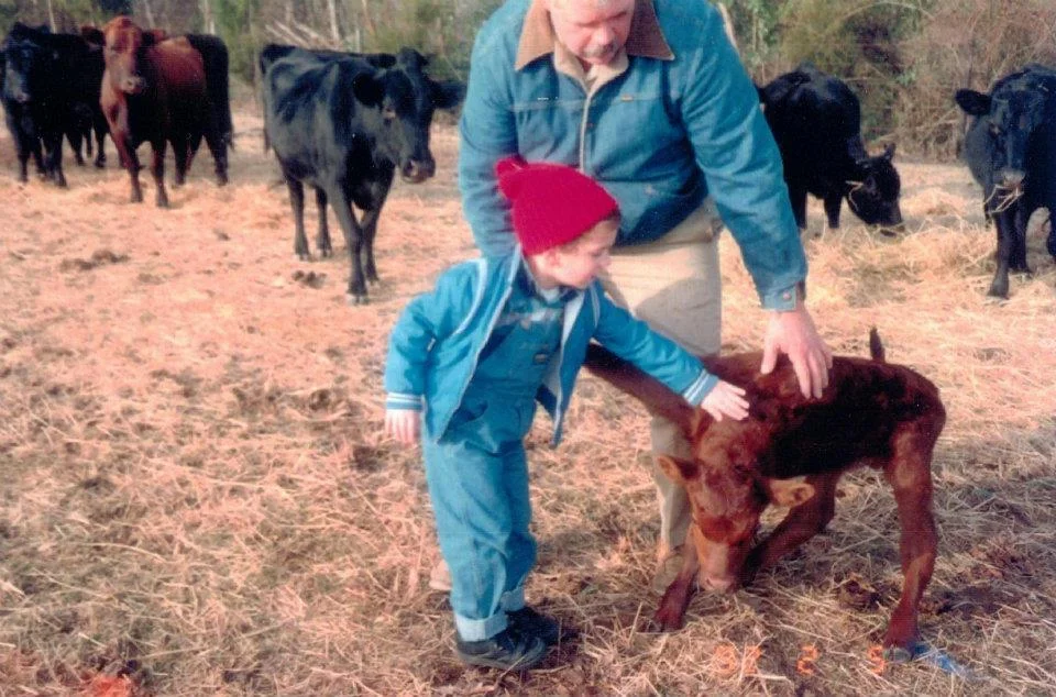 Butch and his son Nick (1991)