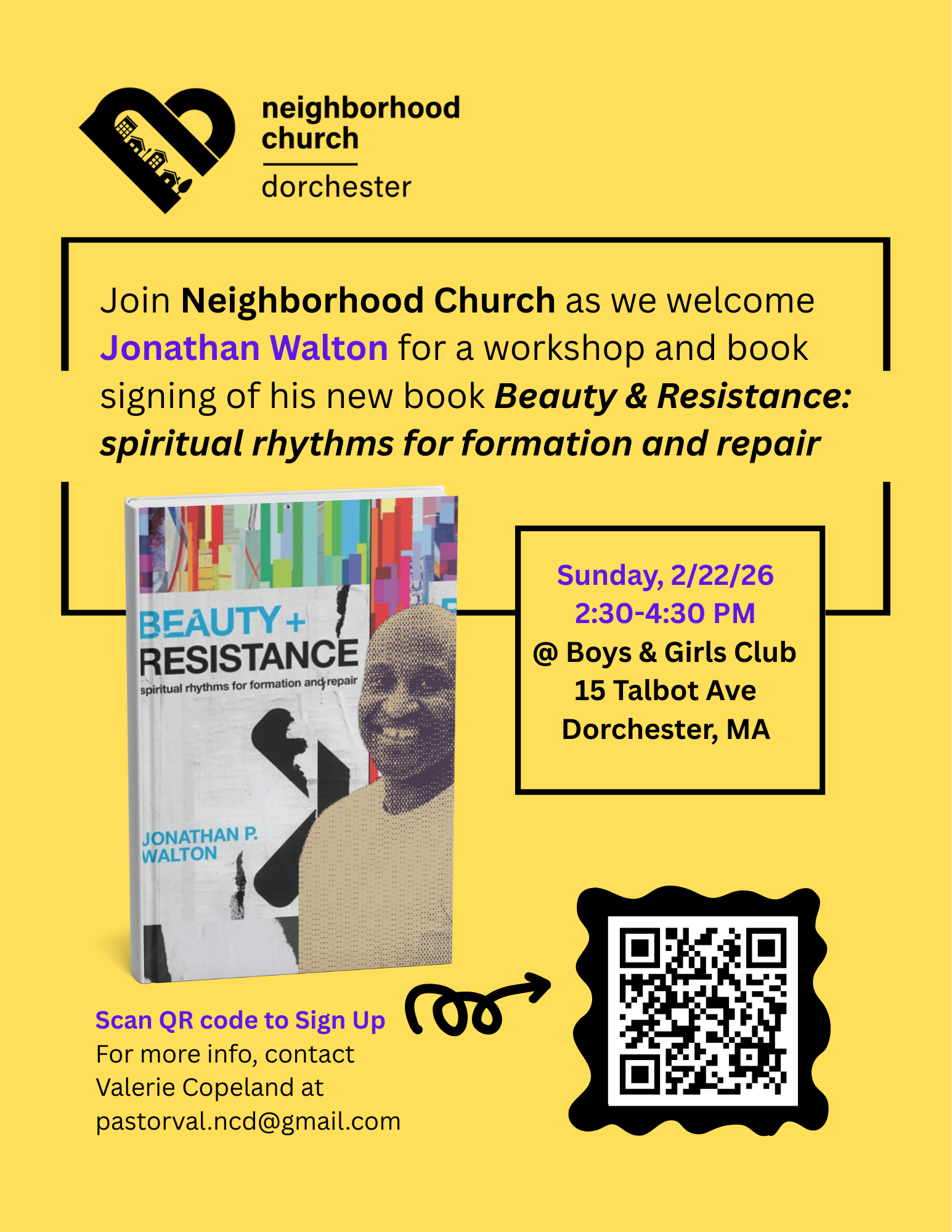 Beauty and Resistance @ The Neighborhood Church (Boston) (Copy)