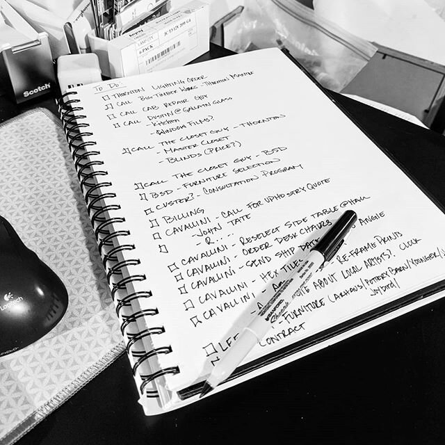 Burning the midnight oil, creating tomorrow's to do list. How is there never enough hours in the day to get everything done? 😏🥴
▫️▫️▫️▫️
#midnightoil #interiordesign #interiors #bozemanmt #list #todolist #justkeepswimming