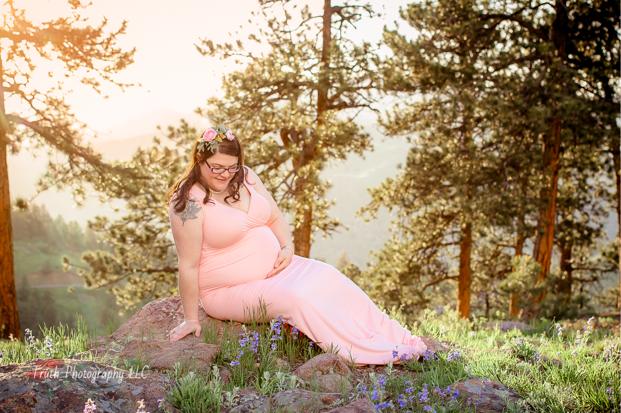 Lookout Mountain Golden Colorado Maternity session