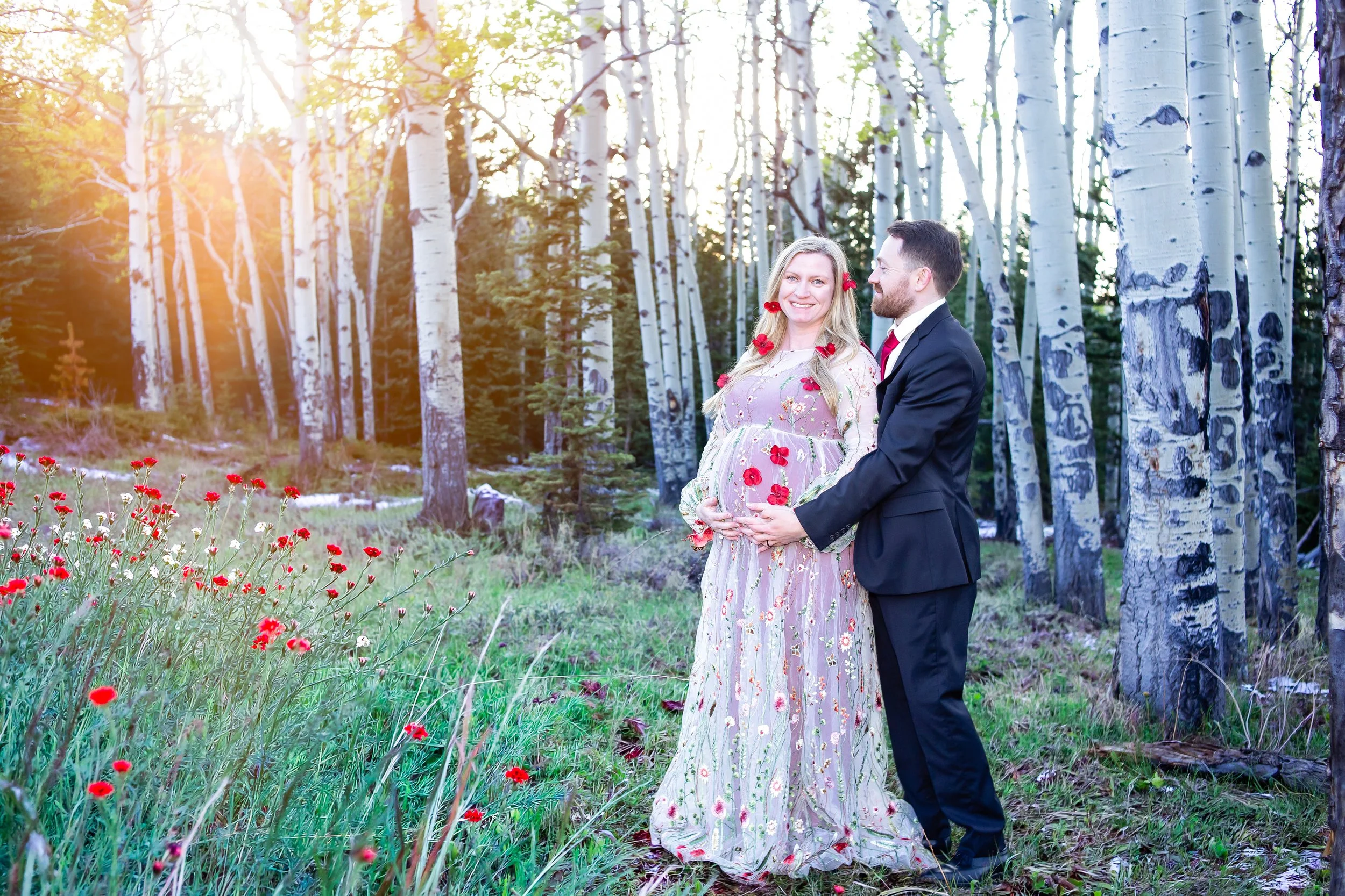 Colorado mountain maternity photographer