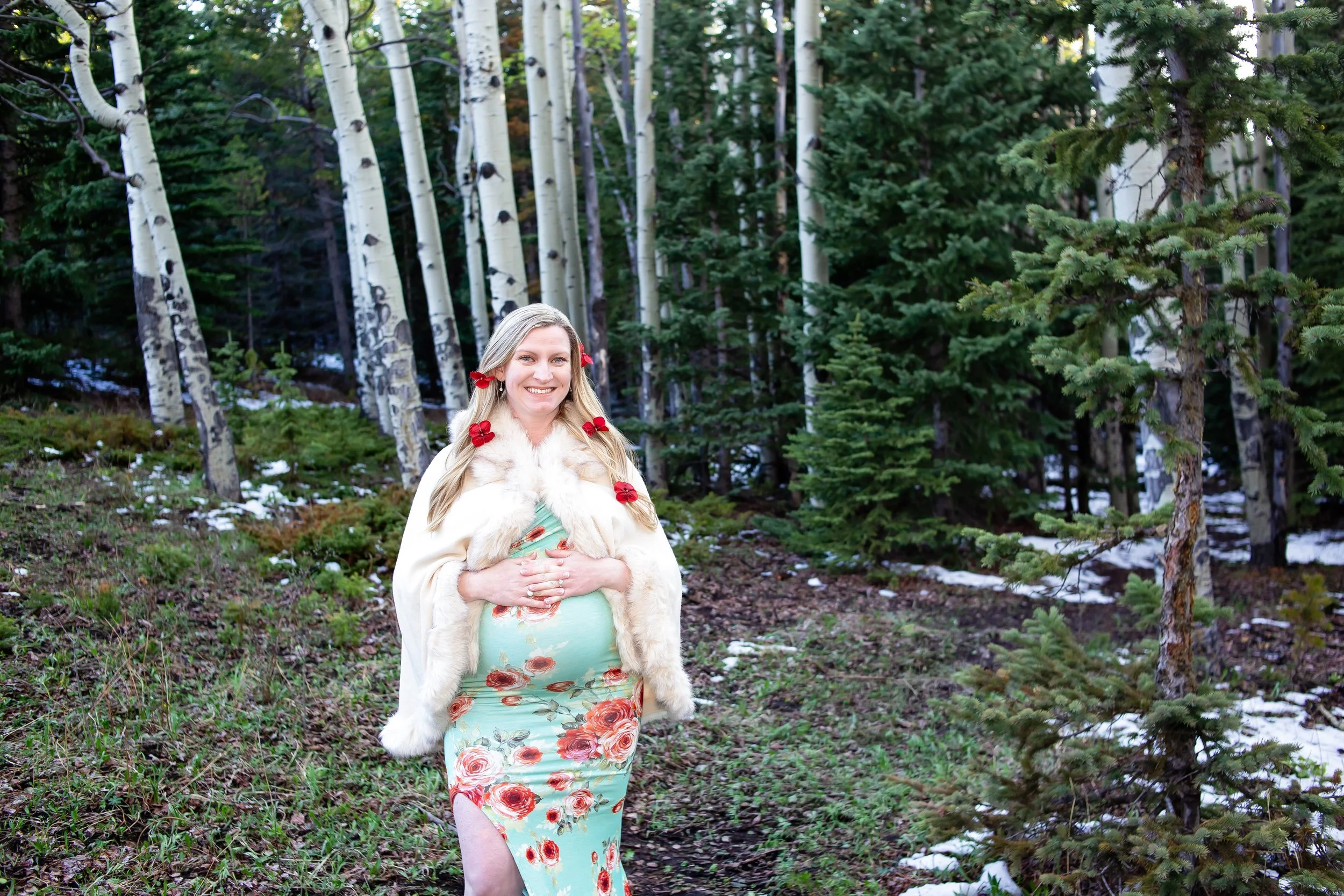 Colorado Mountain Maternity portraits